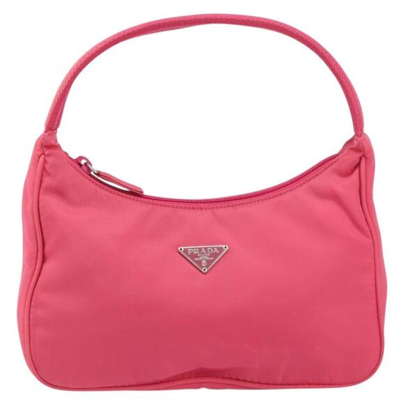 PRADA Hand Pouch Nylon Pink Auth 157315V - Picture 13 of 16